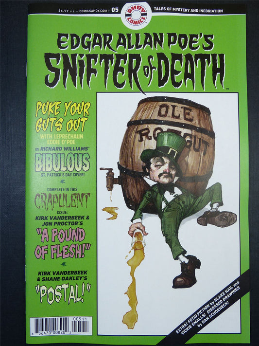 EDGAR Allan Poe's Snifter of Death #5 - Feb 2022 - Ahoy Comic #7AD