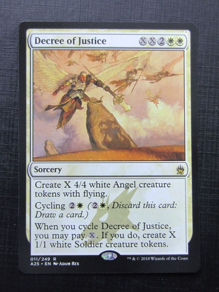 Decree of Justice - Masters 25 - Mtg Card # 9J39