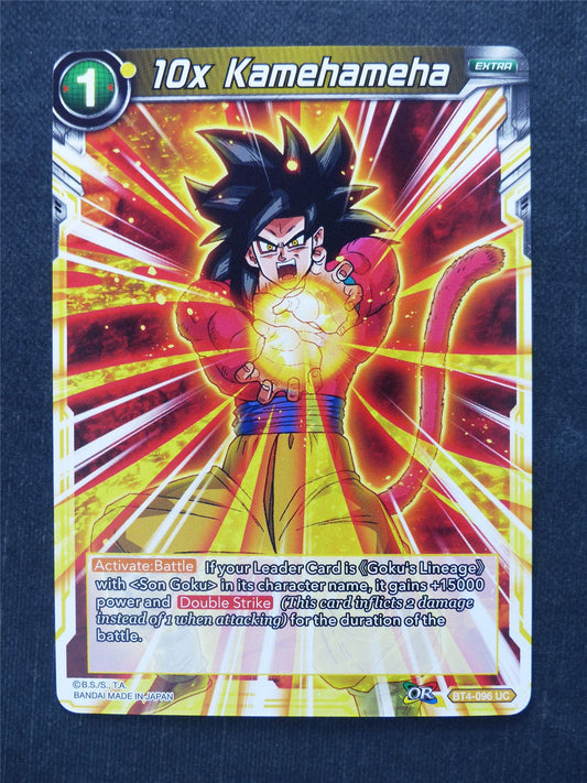 10x Kamehameha - Dragon Ball Super Cards #IQ