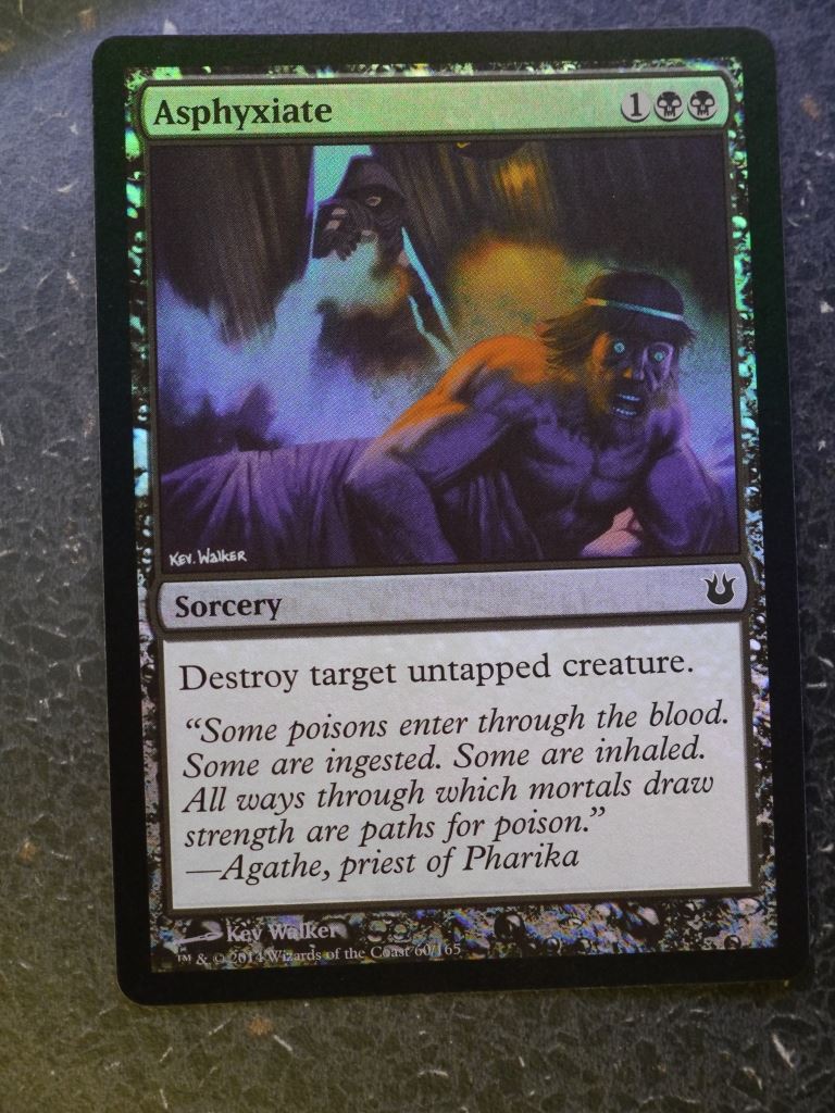 MTG Magic Cards: ASPHYXIATE FOIL # 4I99