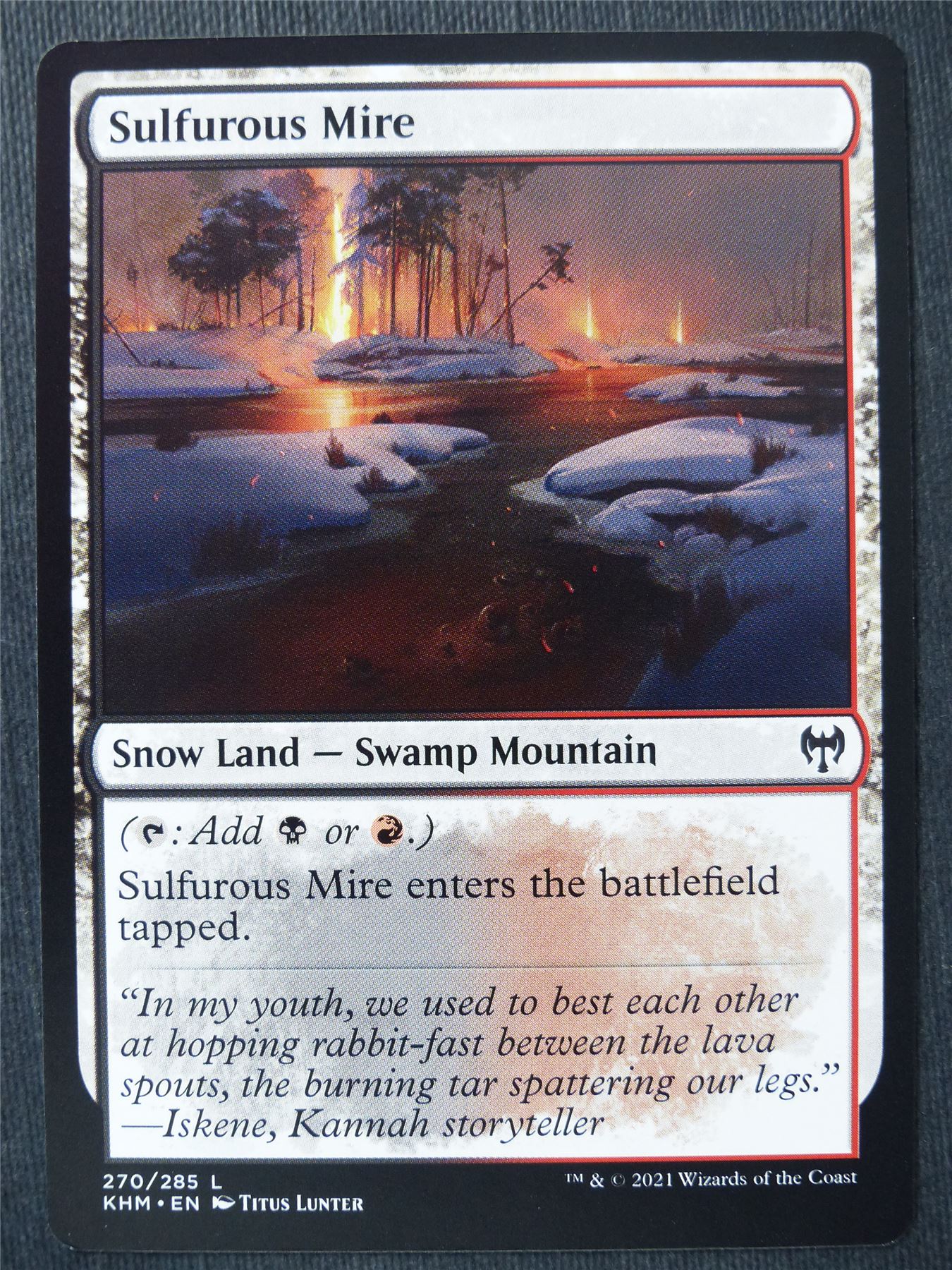Sulfurous Mire - Mtg Magic Cards #2W