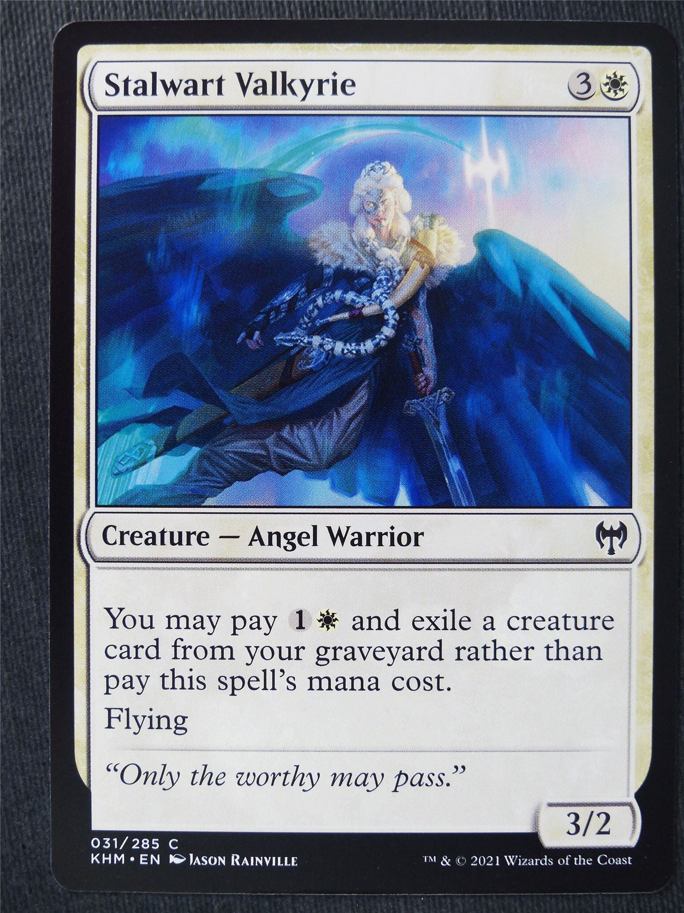 Stalwart Valkyrie - Mtg Magic Cards #X