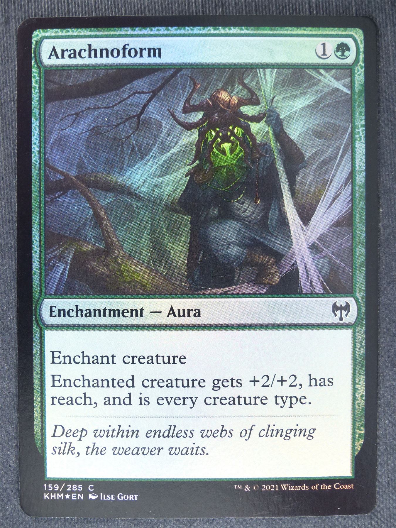 Arachnoform Foil Mint - Mtg Magic Cards #4O