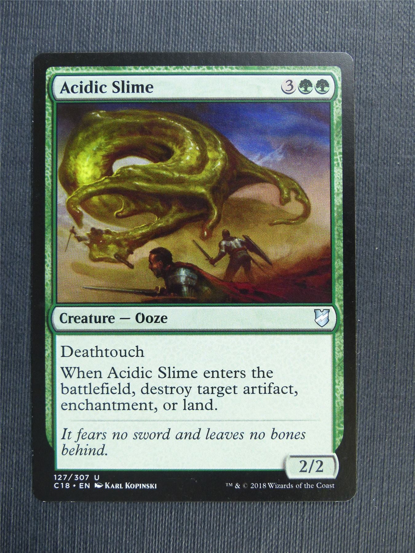 slime cards mtg Acidic Slime