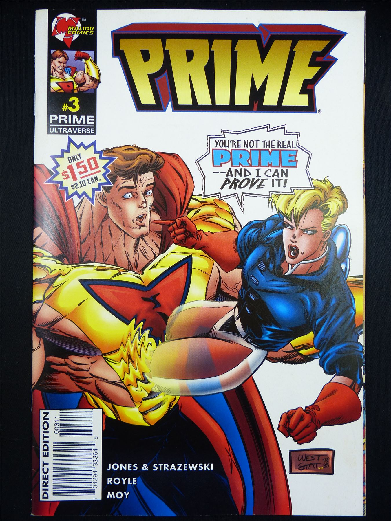 PRIME #3 - Malibu Comic #333