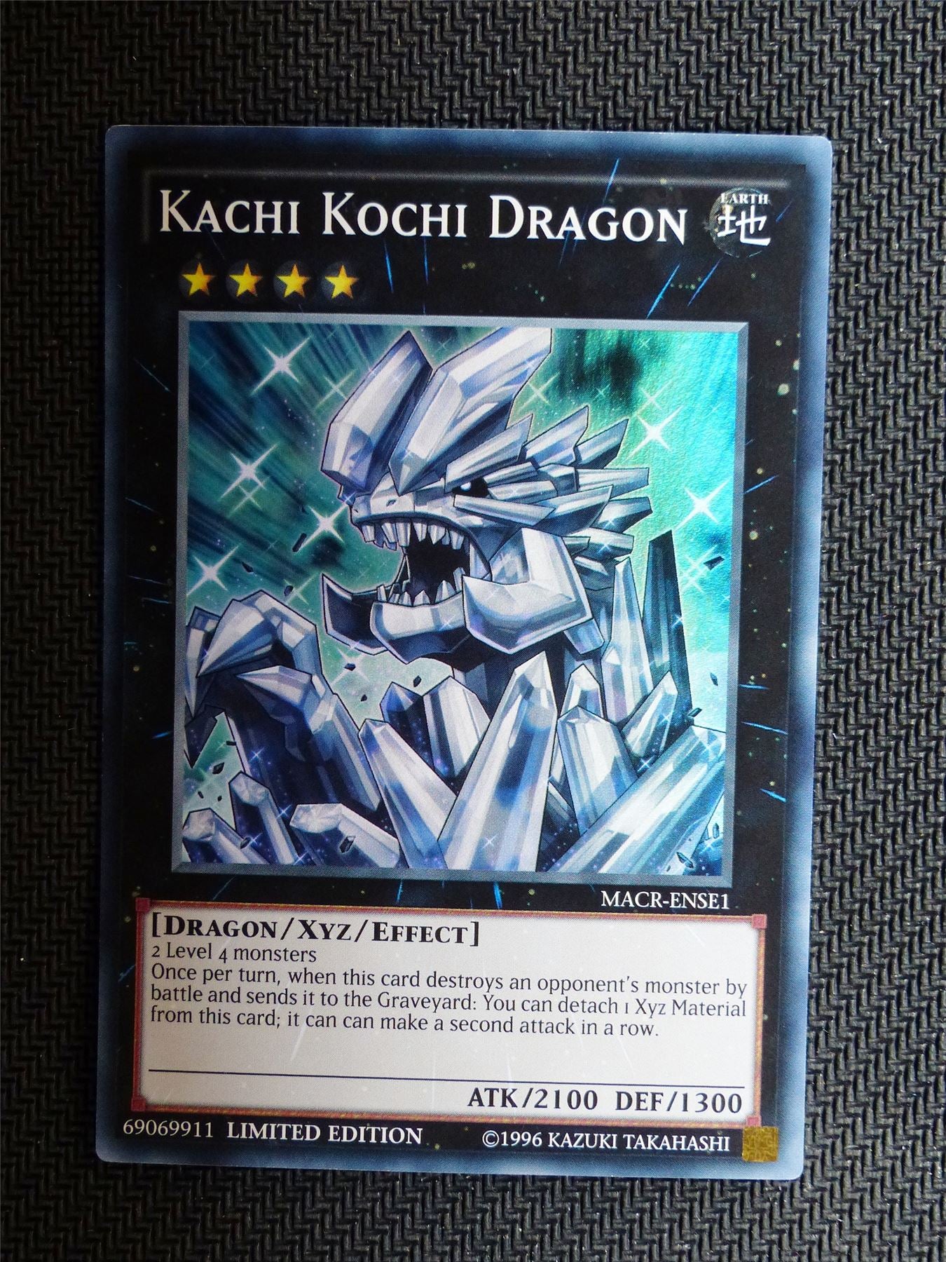 Kachi Kochi Dragon - MACR - Super Rare - Yugioh Card # 1I96