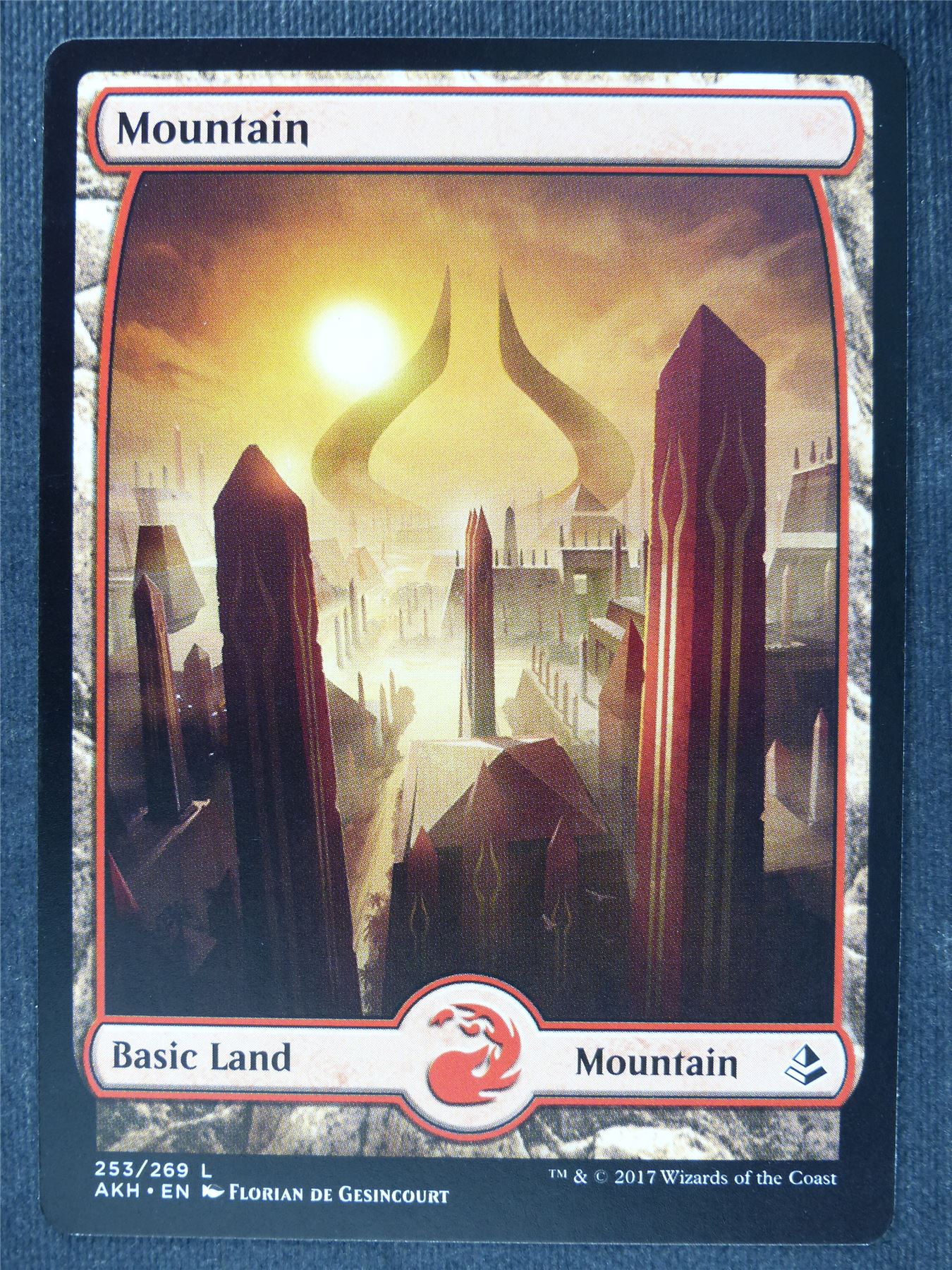 Mountain 253/269 Full Art - Mtg Magic Cards #Q7