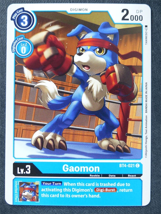 Gaomon BT4-021 C - Digimon Cards #107