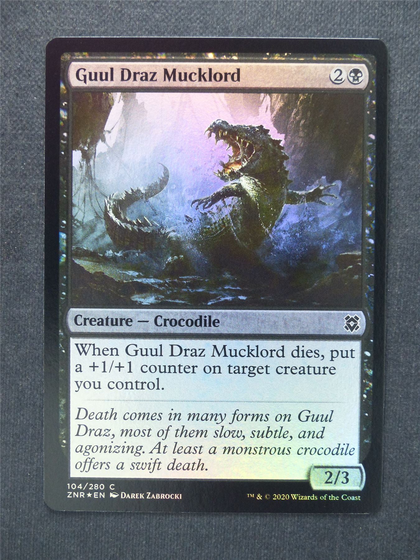 Gruul Draz Mucklord Foil - Mtg Magic Cards #NQ