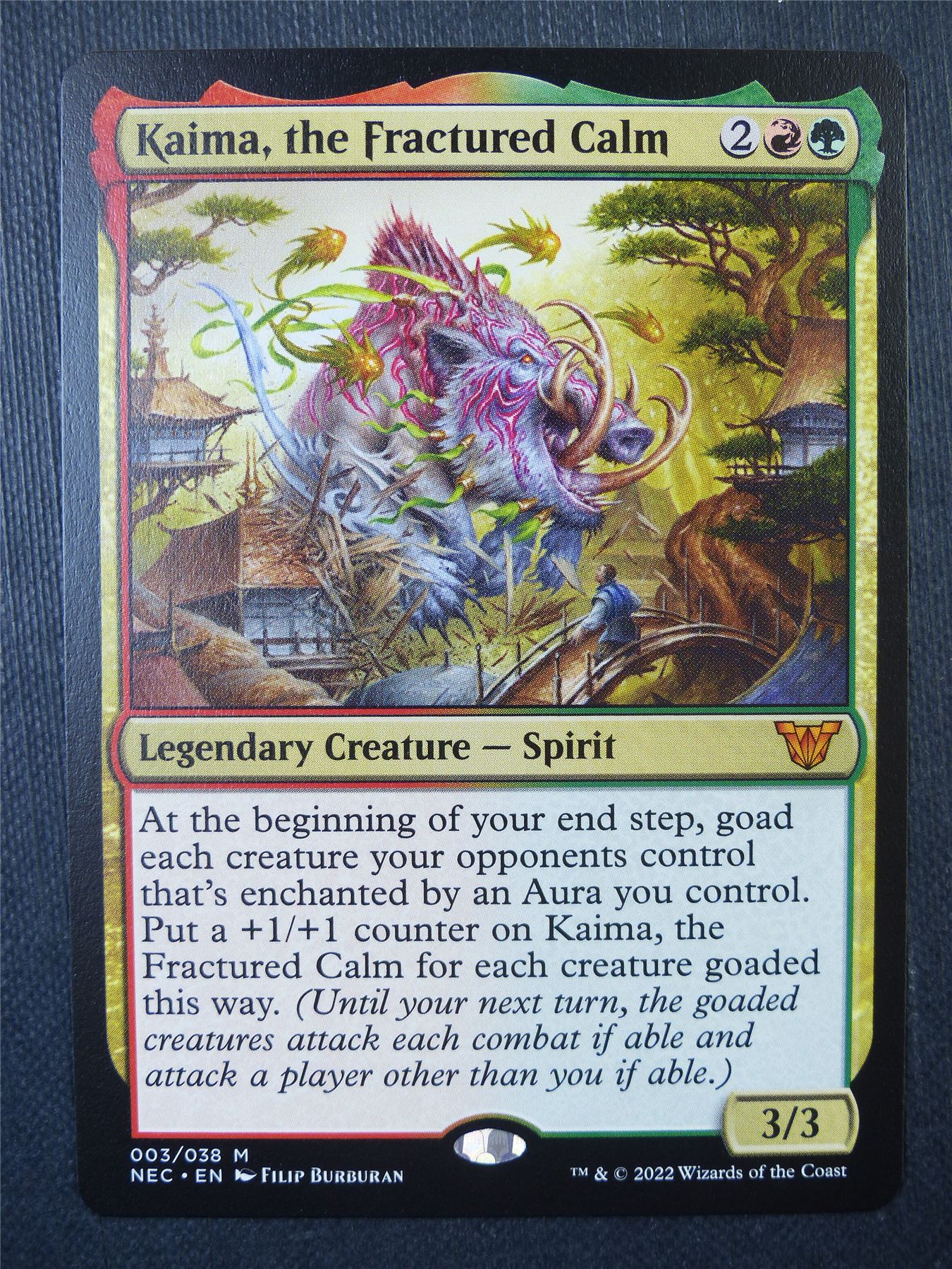 Kaimi the Fractured Calm - Mtg Card #8BG