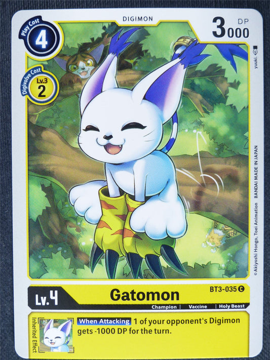 Gatomon BT3-035 C - Digimon Cards #1W