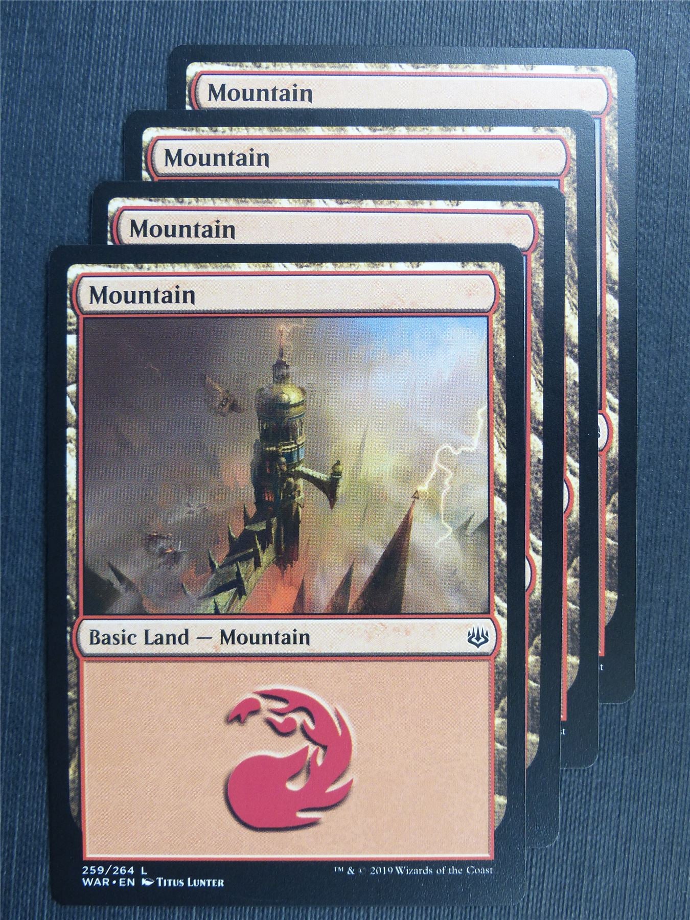 Mountain 259/264 x4 #3VN