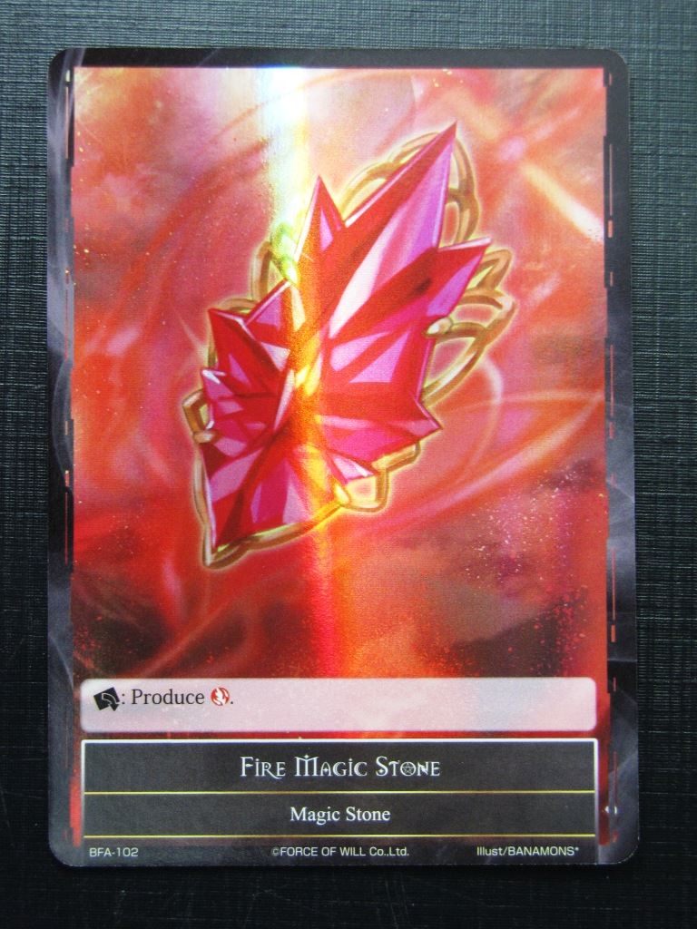 Force of Will Cards: FIRE MAGIC STONE FOIL # 22I9