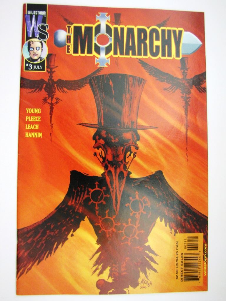 Wildstorm Comic: THE MONARCHY #3 JULY 2001 # 34D83