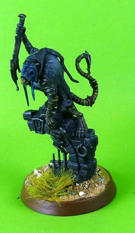 Skaven Deathmaster painted - Warhammer AoS #1KB