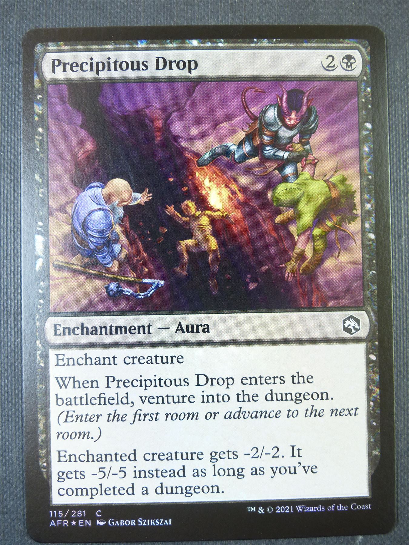 Precipitous Drop Foil - Mtg Card #2BW