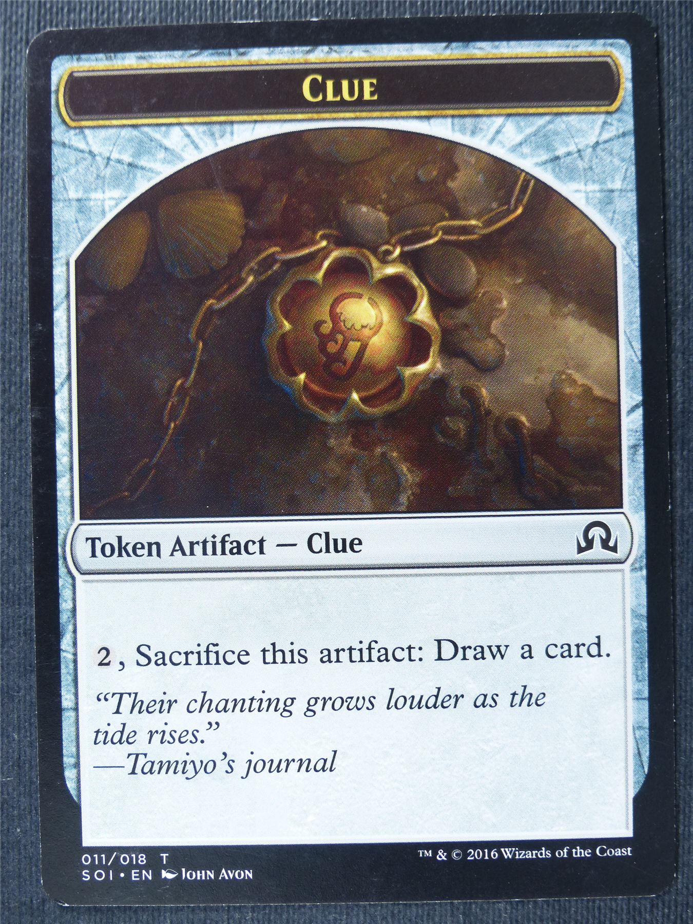 Clue Token - Mtg Card #1XS