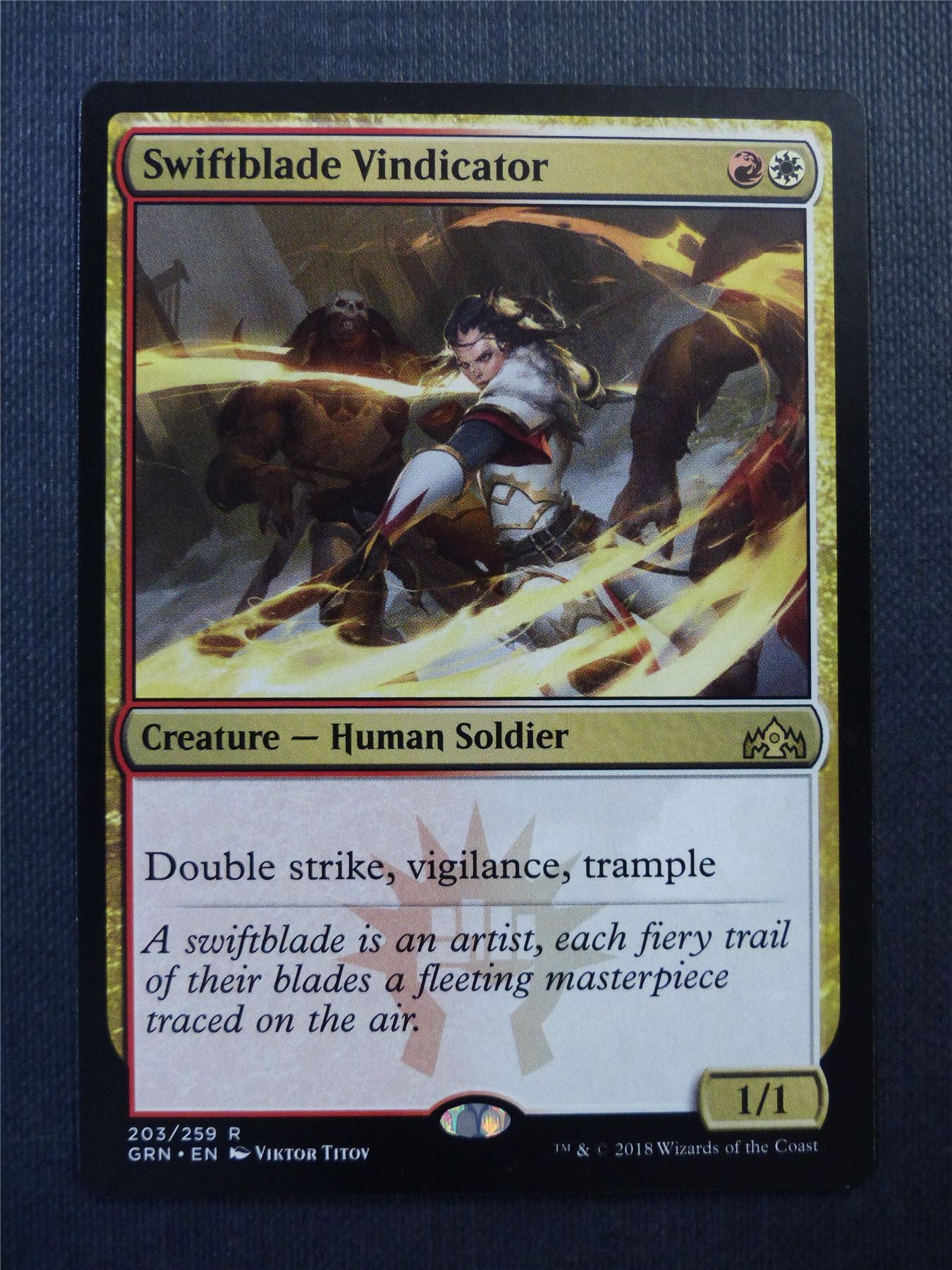 Swiftblade Vindicator - Mtg Magic Cards #19F