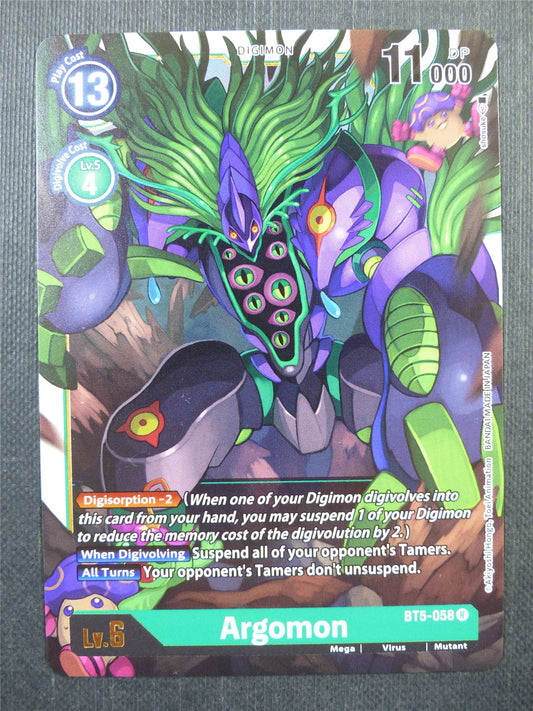 Argomon BT5 R - Digimon Card #44O
