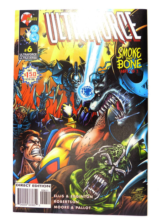 Ultra Force #6 - Comico - Comic # 1C96