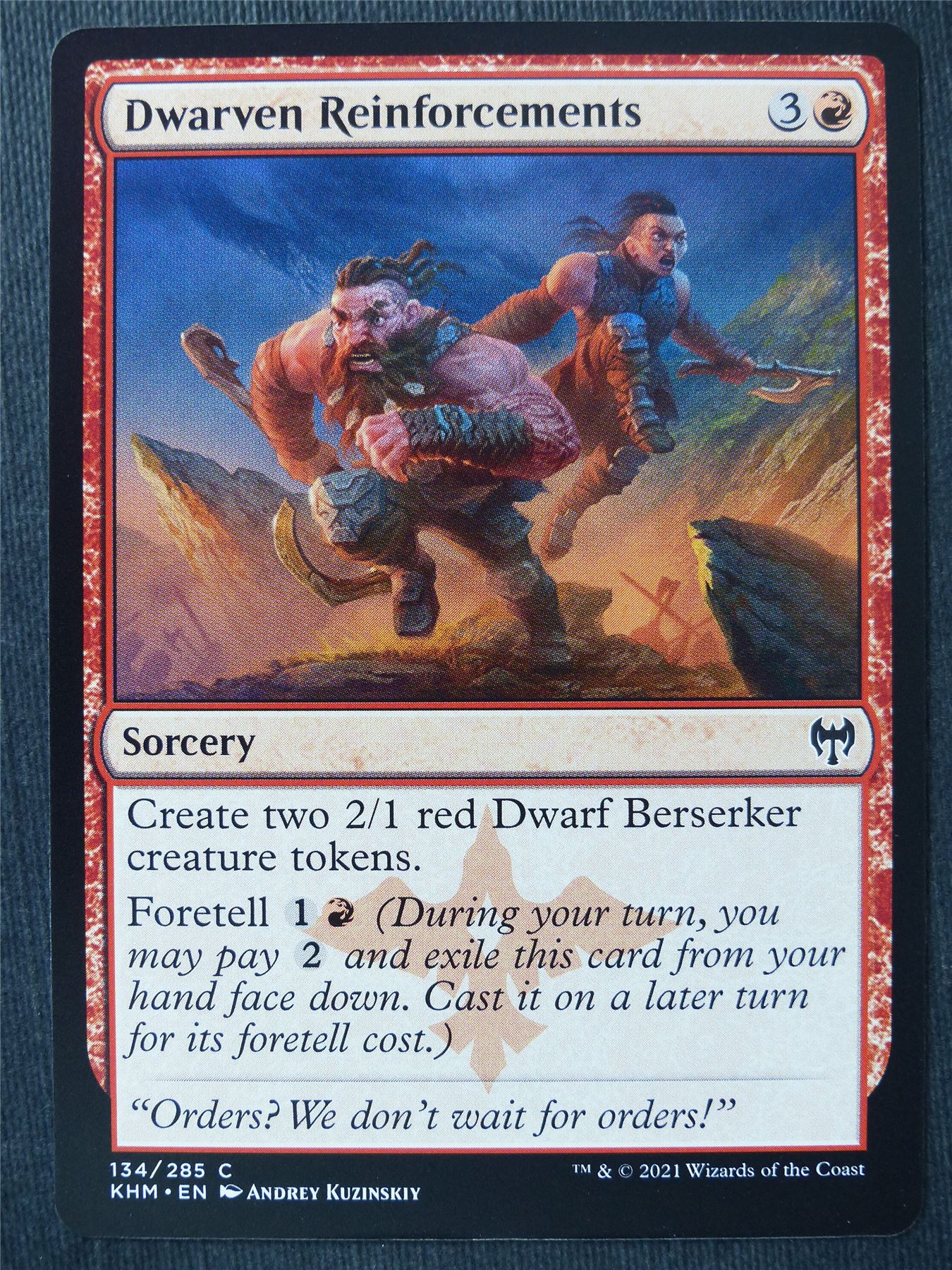 Dwarven Reinforcements - Mtg Magic Cards #25