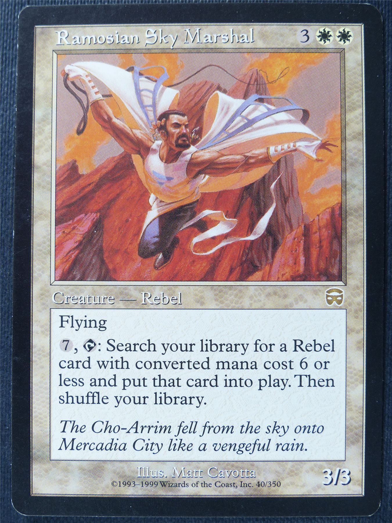 Ramosian Sky Marshal - Mtg Card #22Y