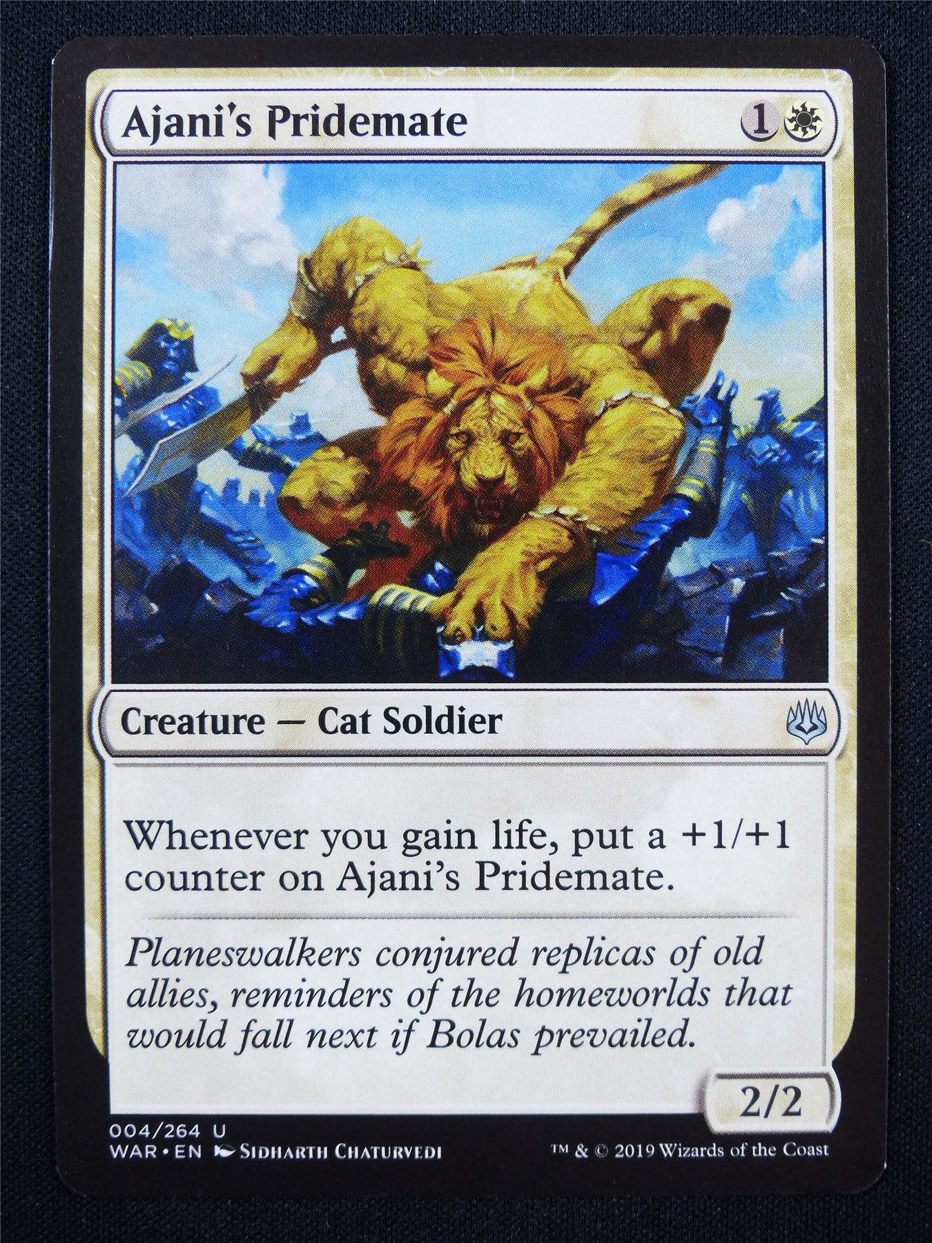 Ajani's Pridemate - Mtg Card #2AZ