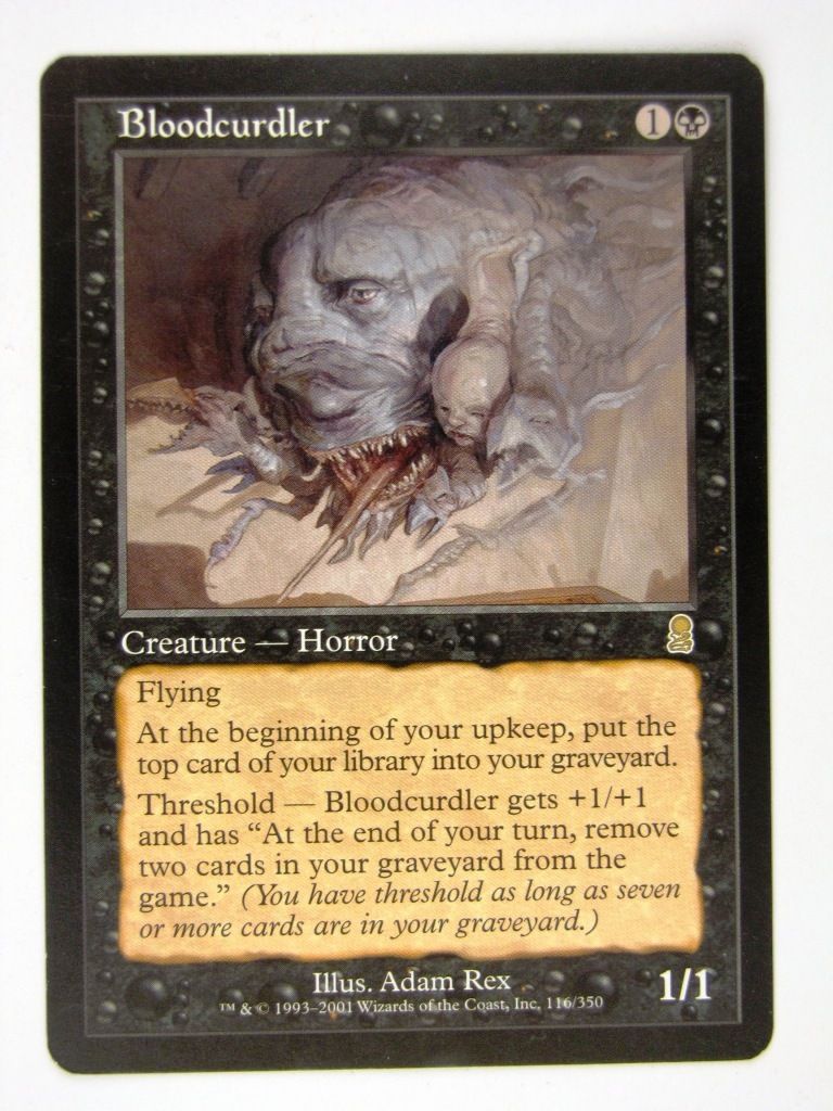 Mtg - BLOODCURDLER - Played Rare