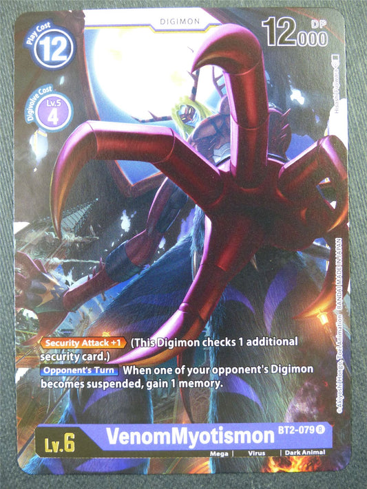 VenomMyotismon BT2 R - Digimon Card #514