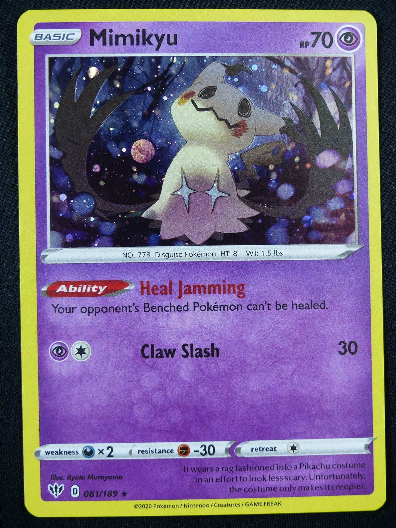 Mimikyu 081/198 Promo Holo - Pokemon Card #K5