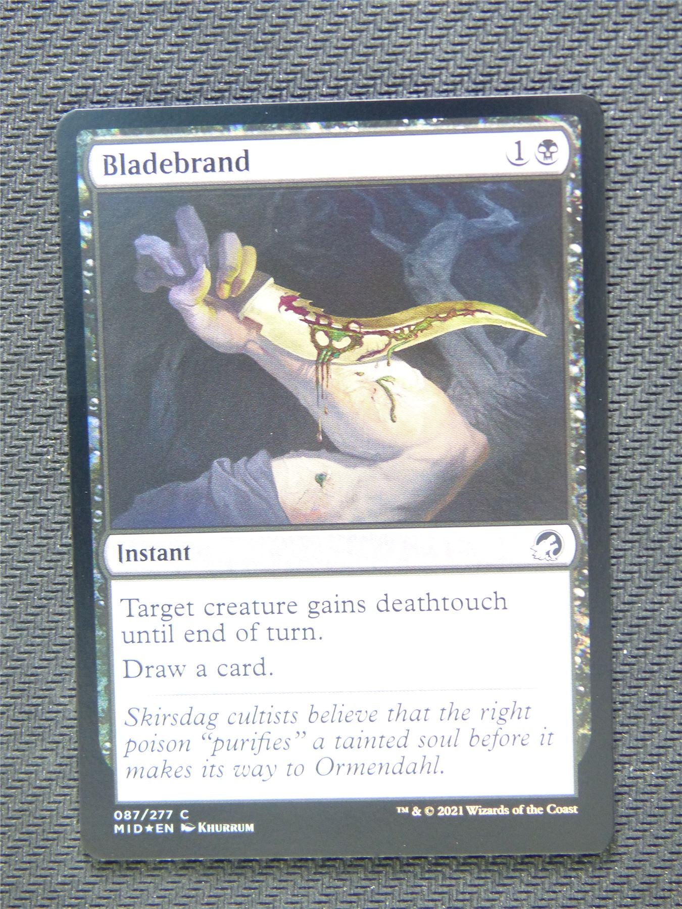 Bladebrand Foil - Innistrad - Mtg Card #3PQ