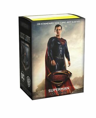 Superman Art Matte Sleeves - 100 Pc - Standard - Dragon Shield #2I