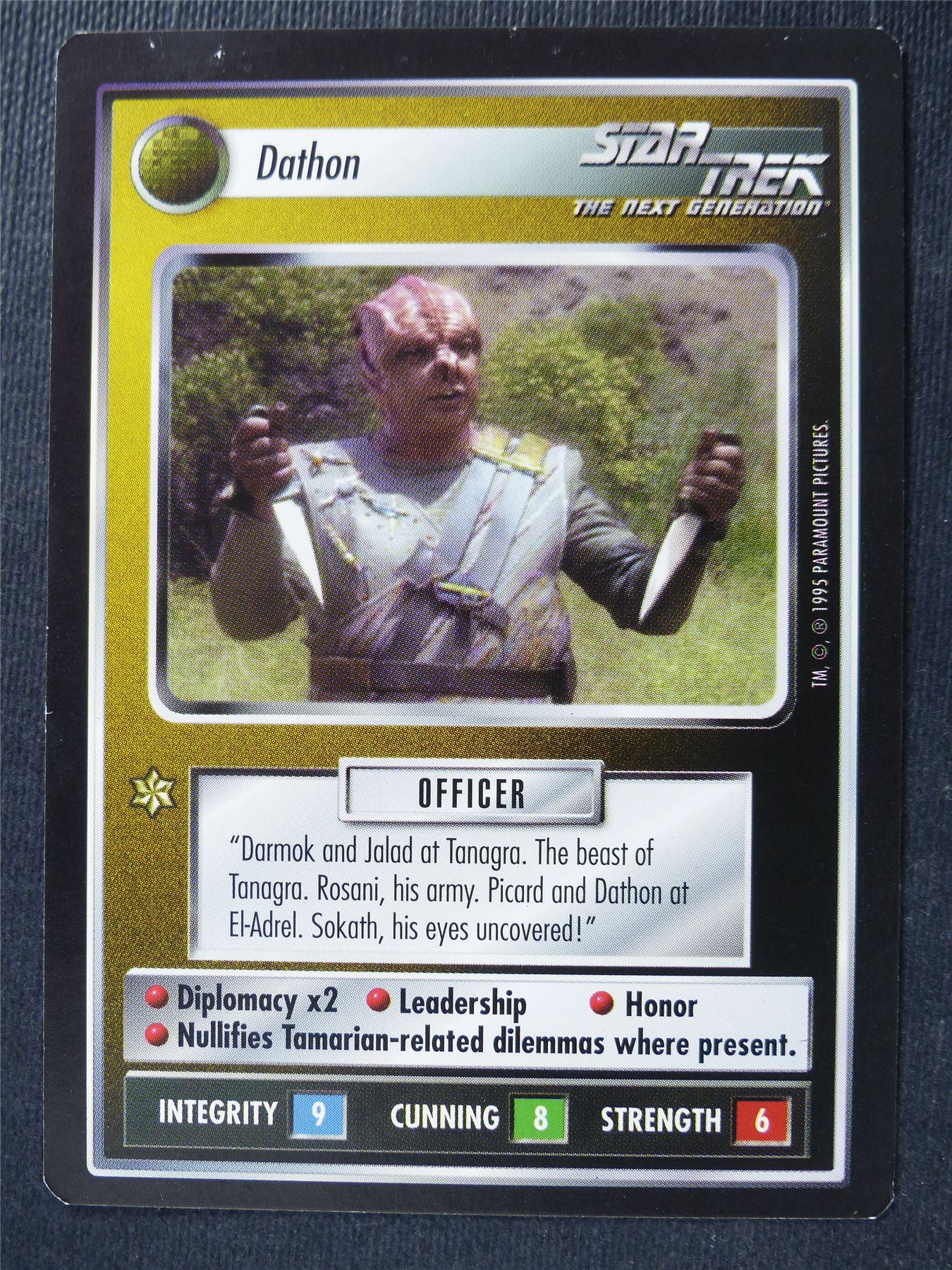 Dathon - NG - Star Trek Card #4X1