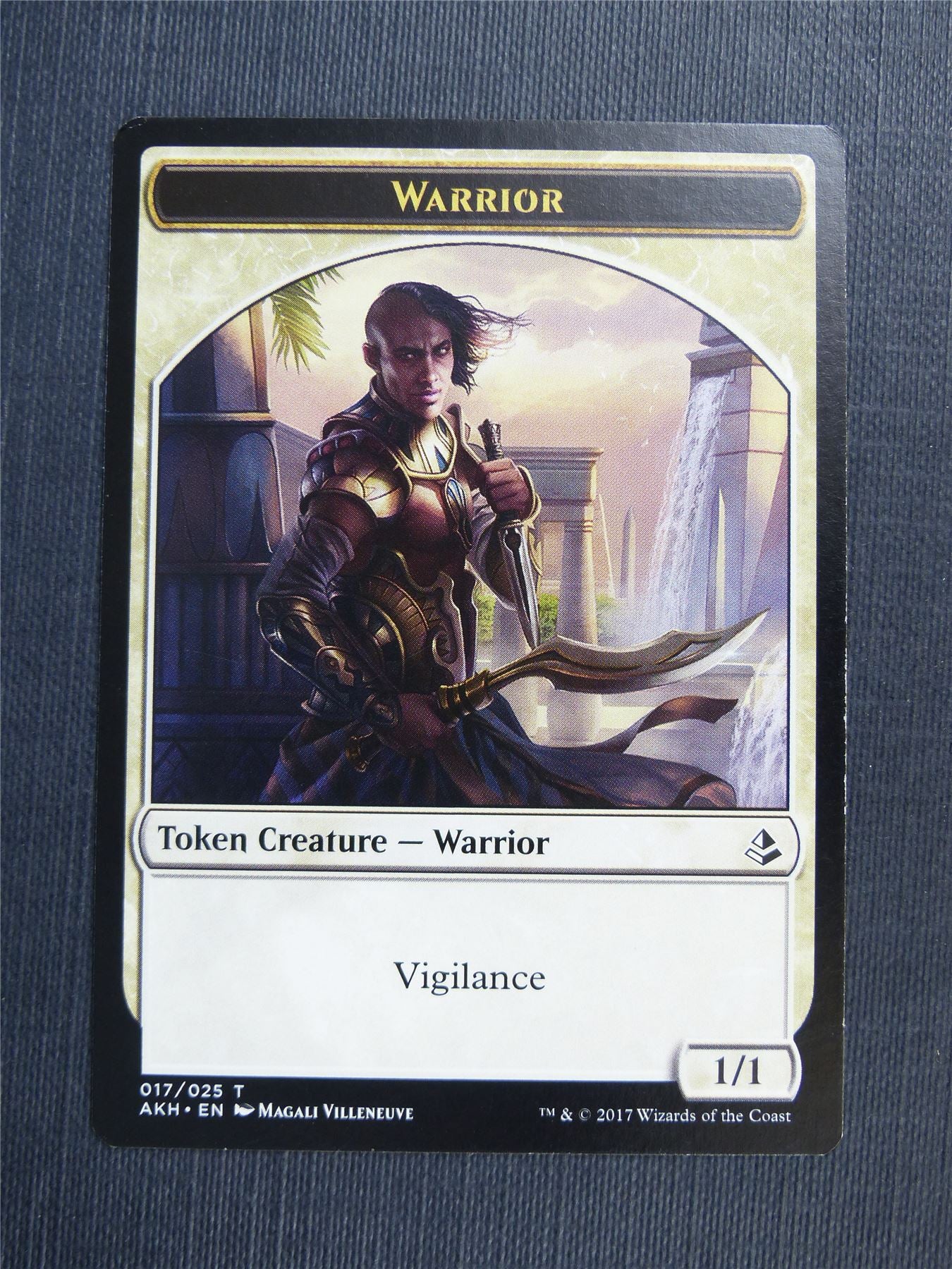 Heart-Piercer Manticore / Warrior - Mtg Magic Token Cards #4PY