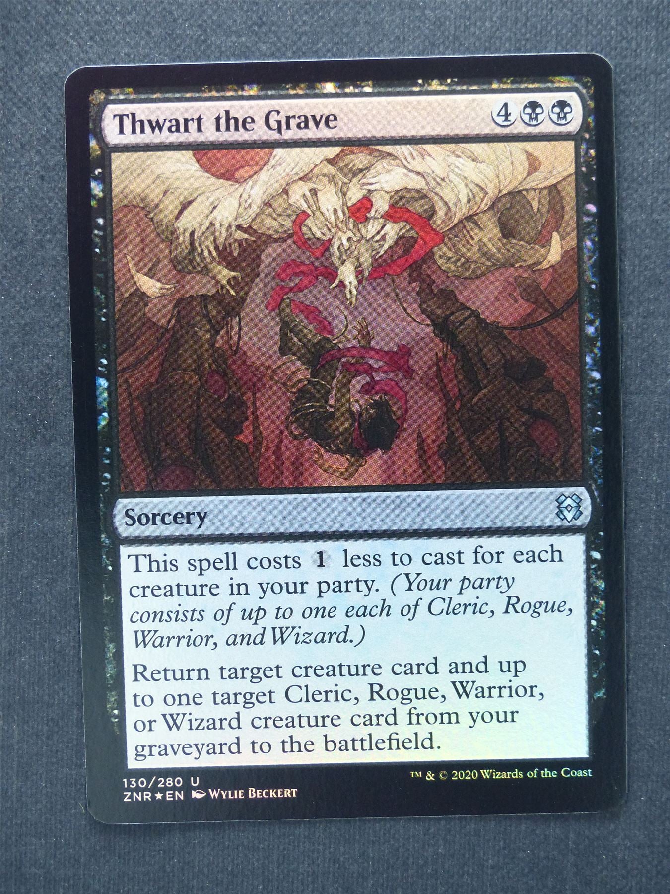 Thwart the Grave Foil - Mtg Magic Cards #NF