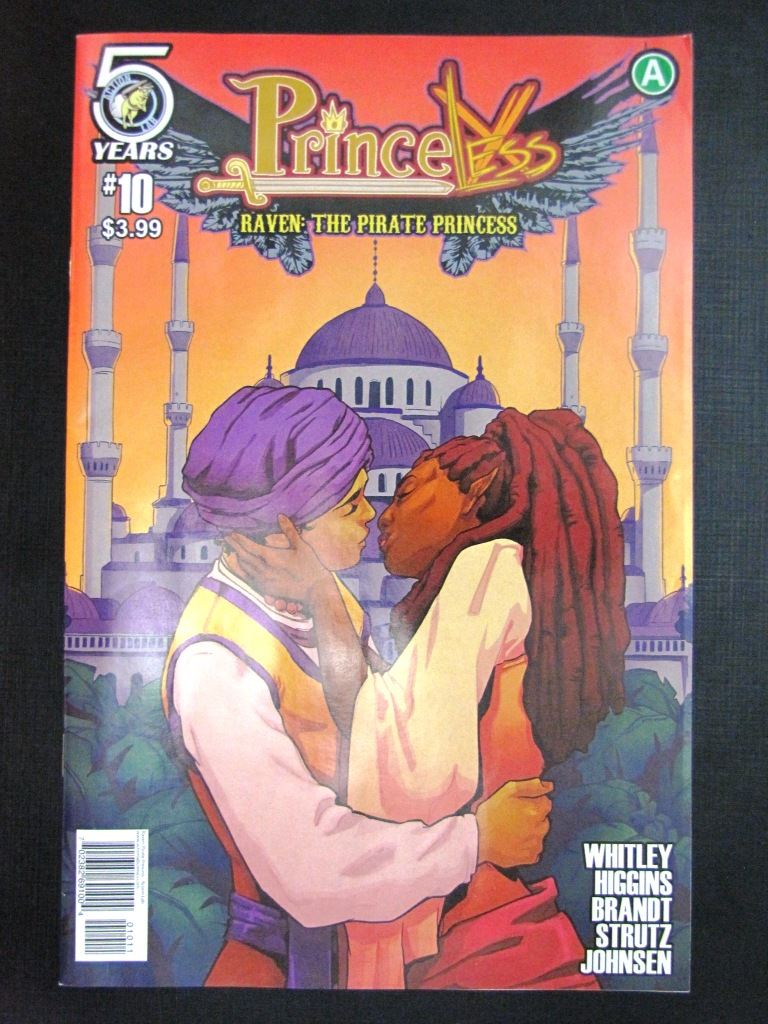 Action Lab Comics: PRINCELESS RAVEN: THE PIRATE PRINCESS #10 2016 #