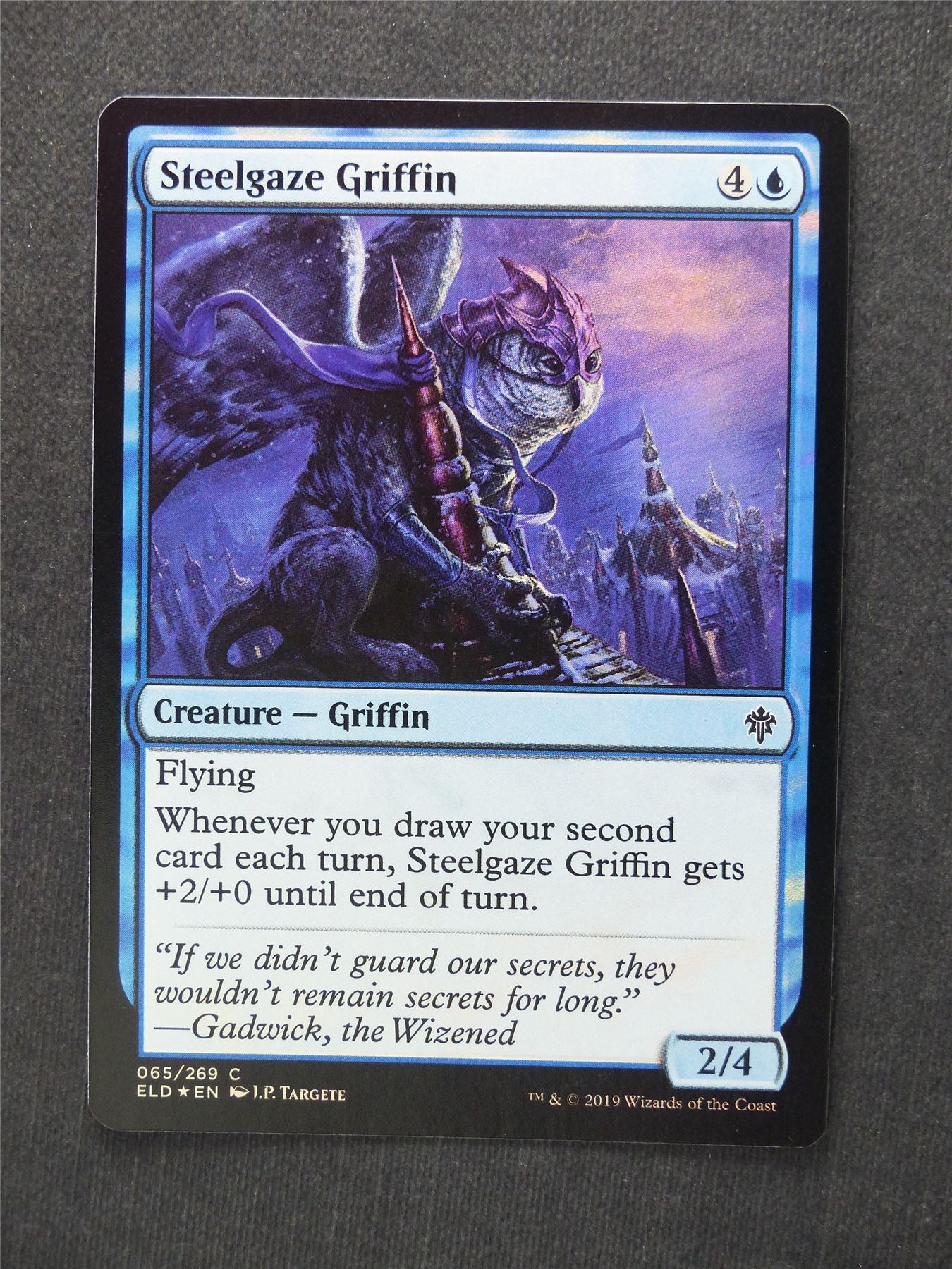 Steelgaze Griffin Foil - Mtg Magic Cards #11U