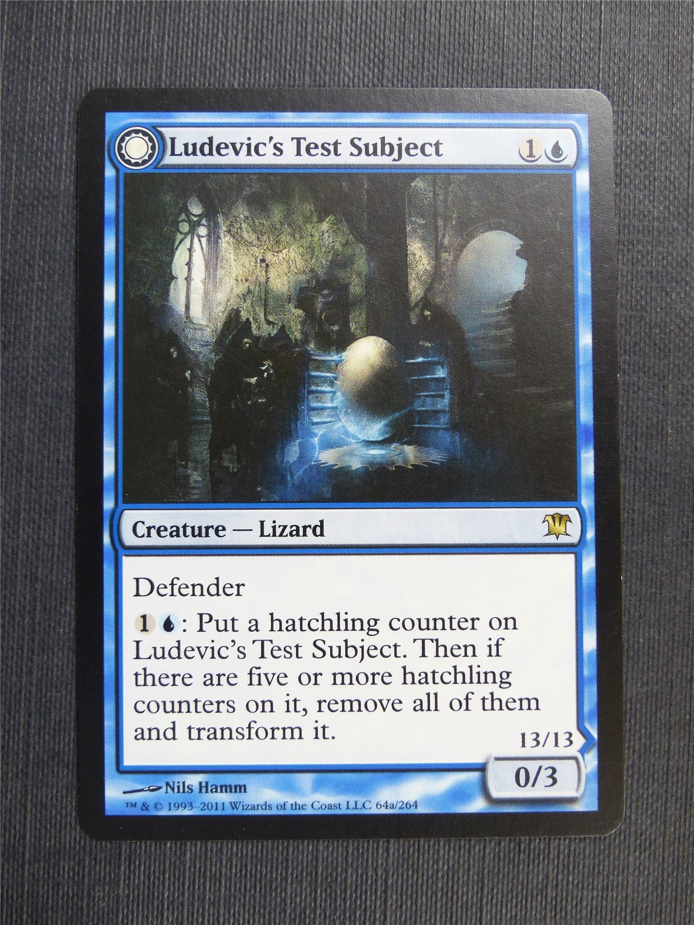 Ludevic's Test Subject - Mtg Magic Cards #4BU