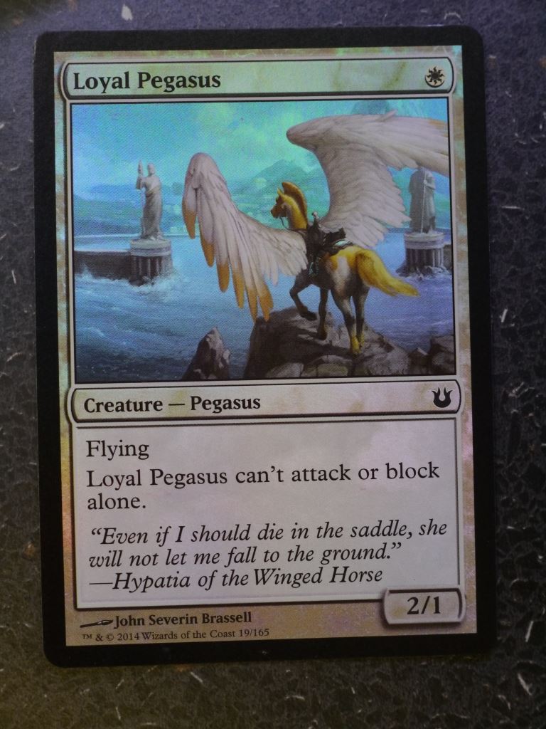 MTG Magic Cards: LOYAL PEGASUS FOIL # 4I11