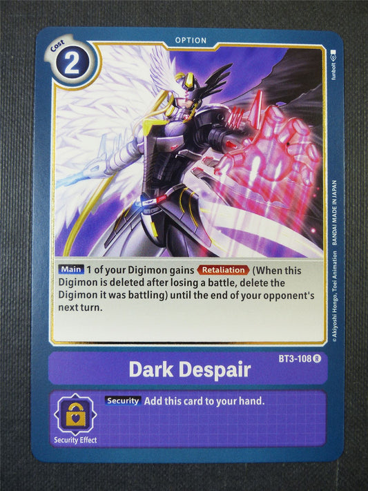 Dark Despair BT3-108 R - Digimon Card #205