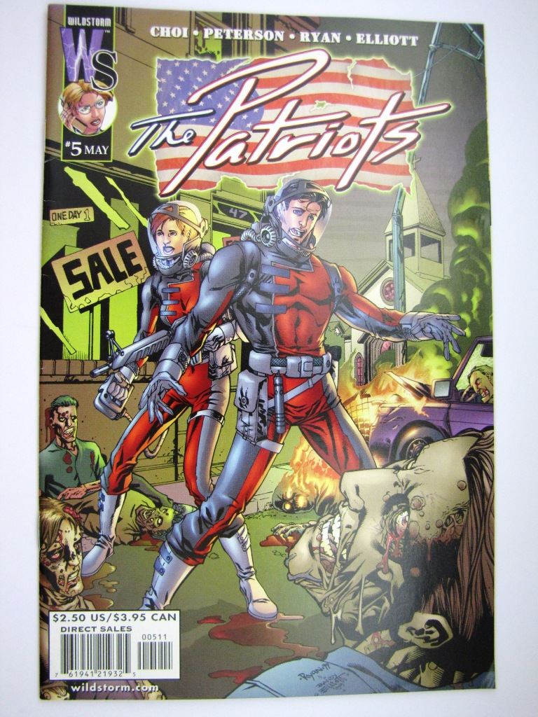 Wildstorm Comic: THE PATRIOTS #5 MAY # 34D92