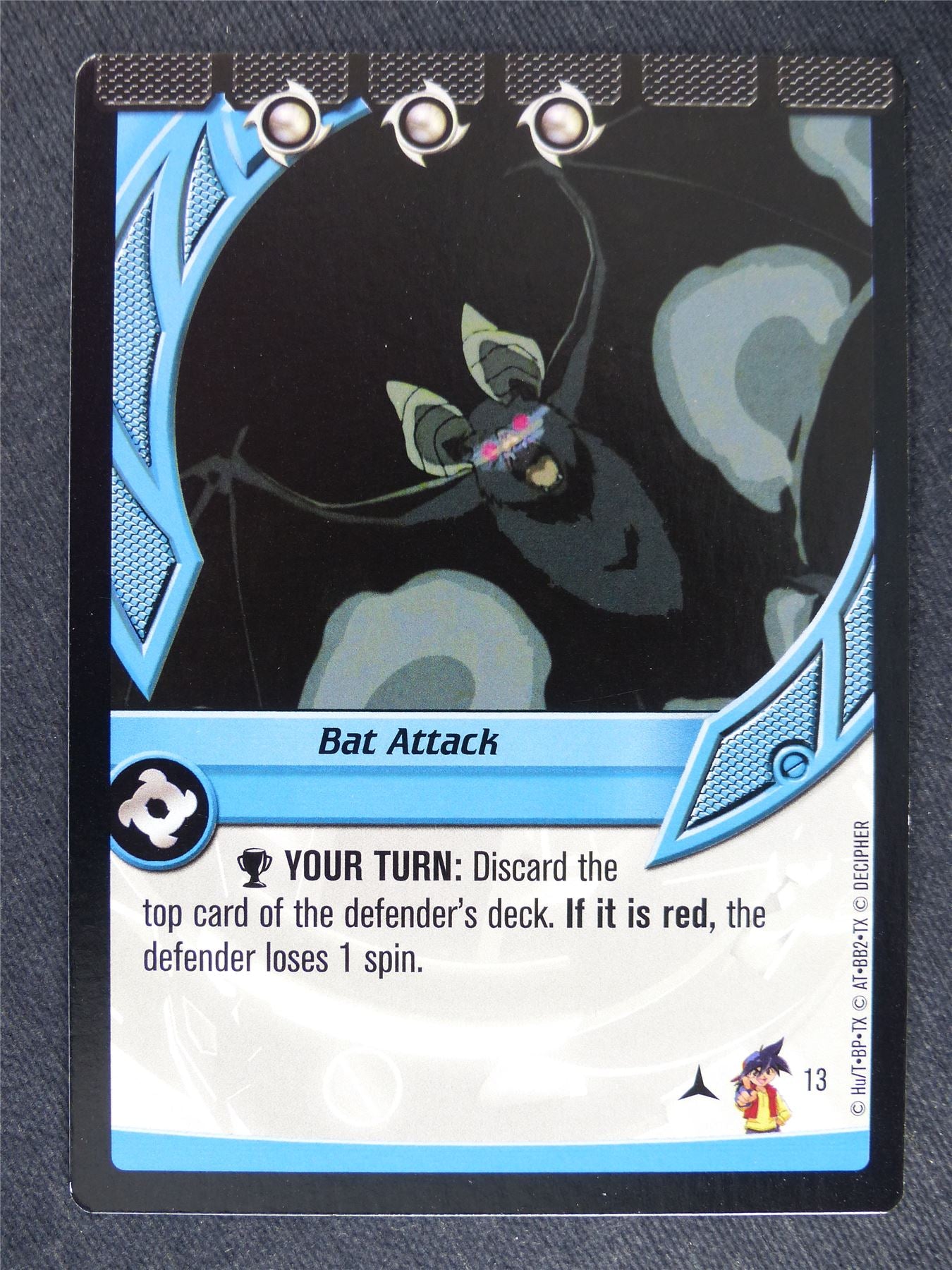 Bat Attack 13 - Beyblade Cards #WH