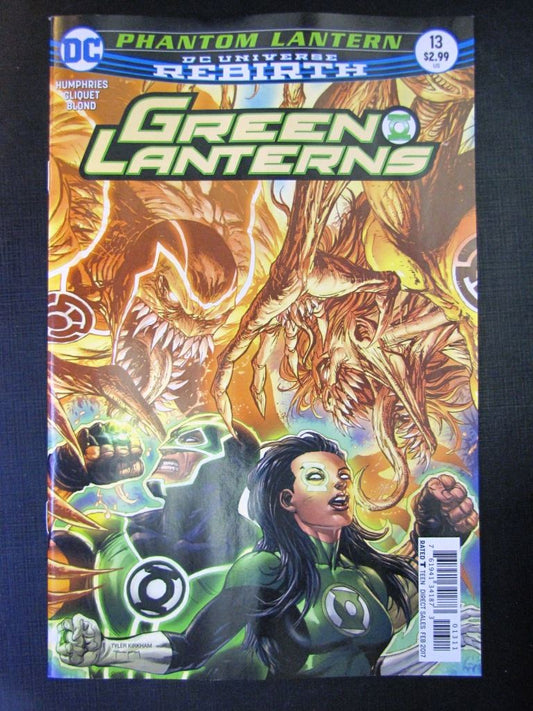DC Comics: GREEN LANTERNS #13 FEBRUARY 2017 # 22I51