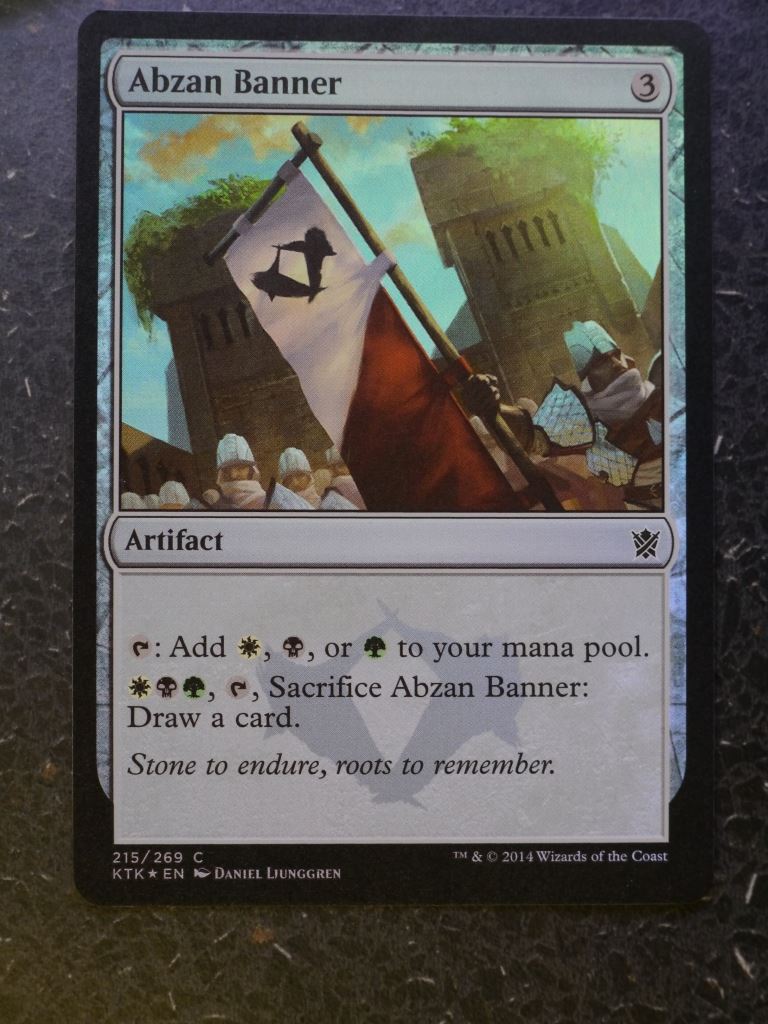 MTG Magic Cards: ABZAN BANNER FOIL # 4H57