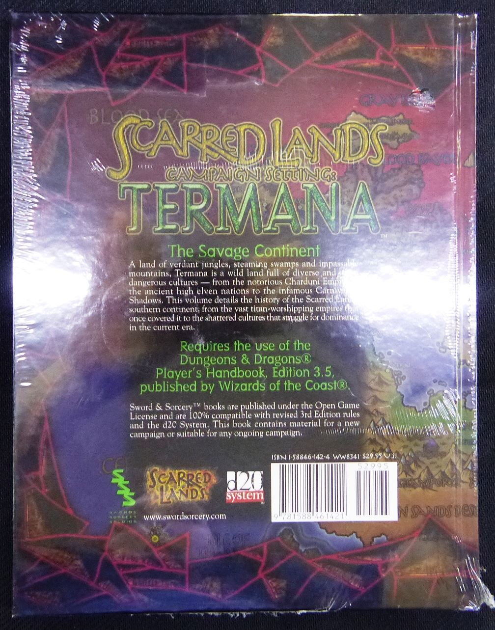Scarred Lands Campaign Setting - Termana - Sword And Sorcery - Roleplay - RPG #ZF