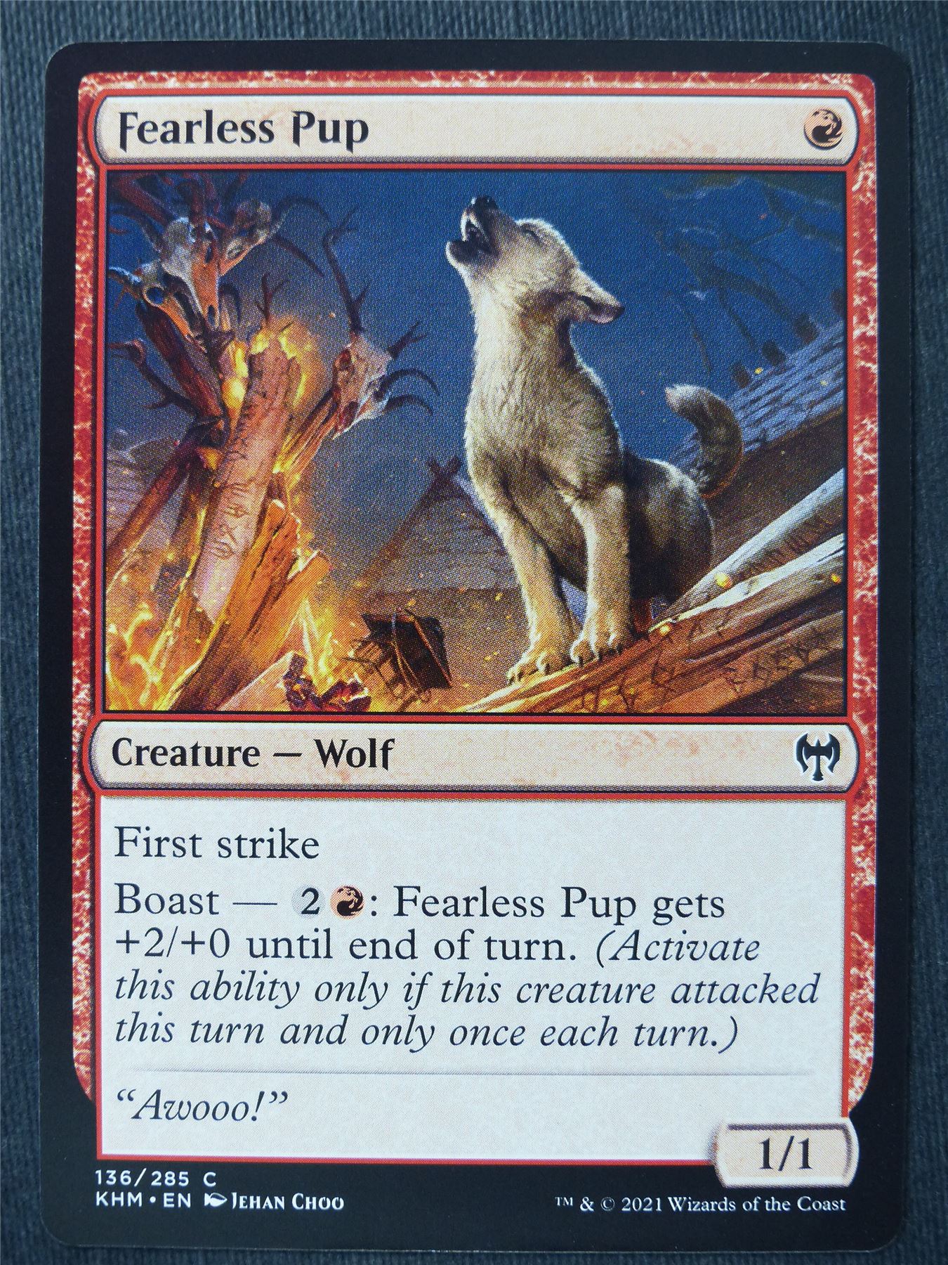 Fearless Pup - Mtg Magic Cards #1Z
