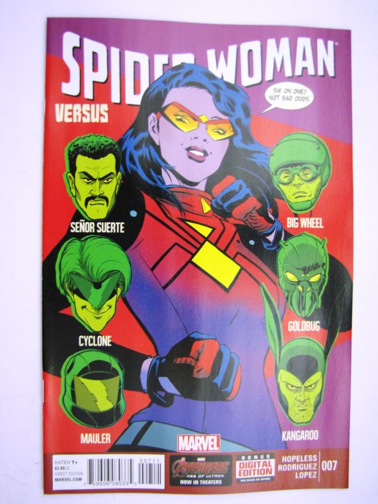 Marvel Comics: SPIDER-WOMAN #7 JULY 2015 # 26J59