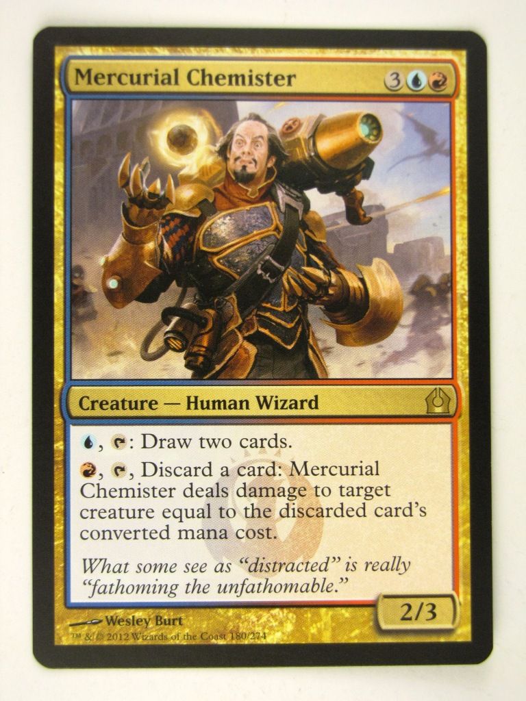 MTG played Cards: MERCURIAL CHEMISTER # 13J61