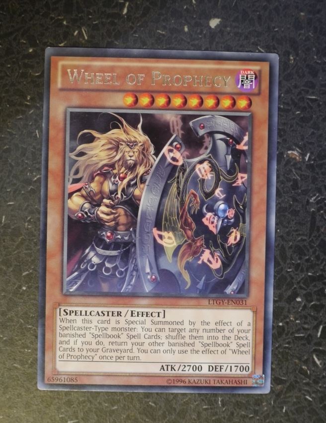 YuGiOh Cards: WHEEL PF PROPHECY LTGY RARE # G91