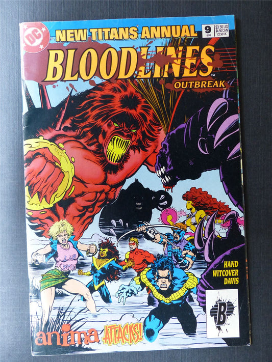 BLOODLINES Outbreak #9 - DC Comics #1Y7